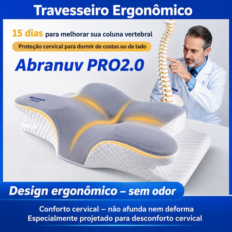 PRO 2.0 – Travesseiro Cervical Ergonômico