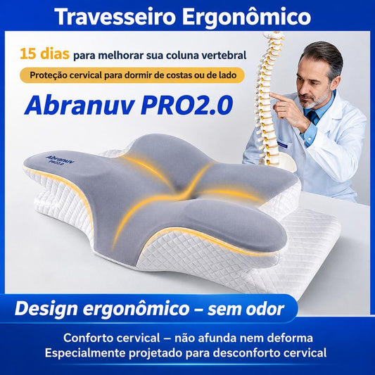 PRO 2.0 – Travesseiro Cervical Ergonômico