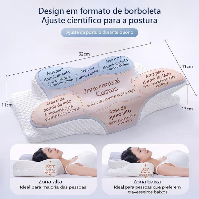 PRO 2.0 – Travesseiro Cervical Ergonômico