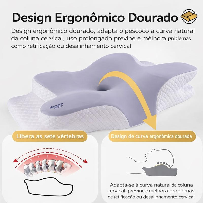 PRO 2.0 – Travesseiro Cervical Ergonômico